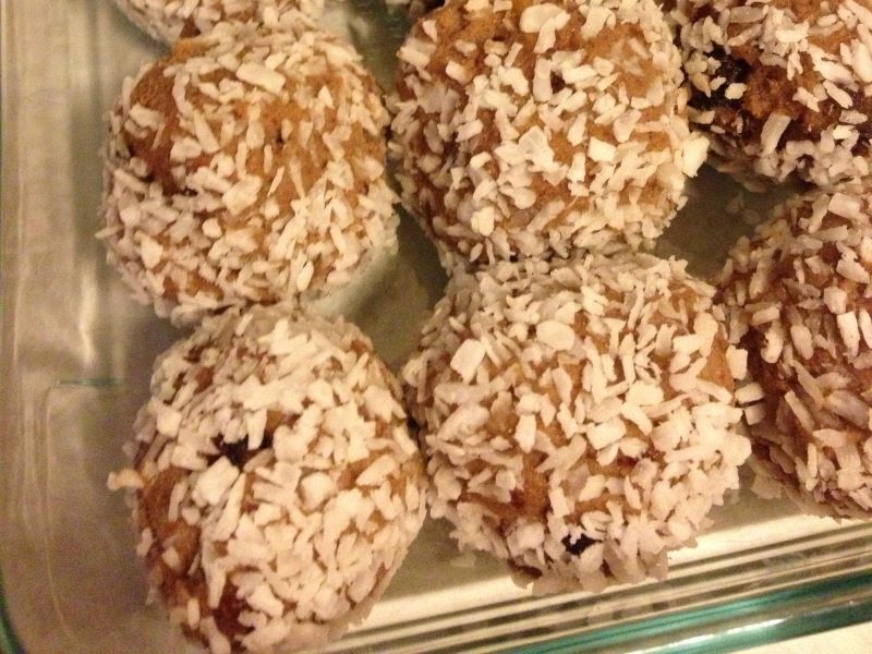 horchata protein balls healthy food