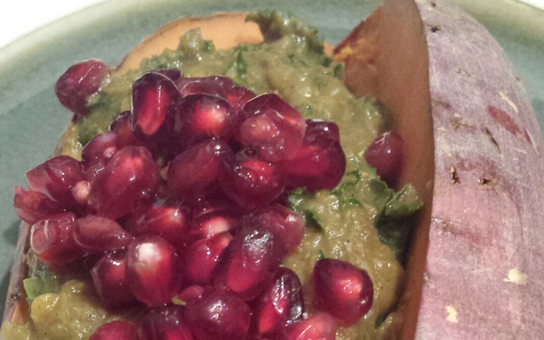 Lentil Stuffed Yams for a Filling Vegetarian Meal