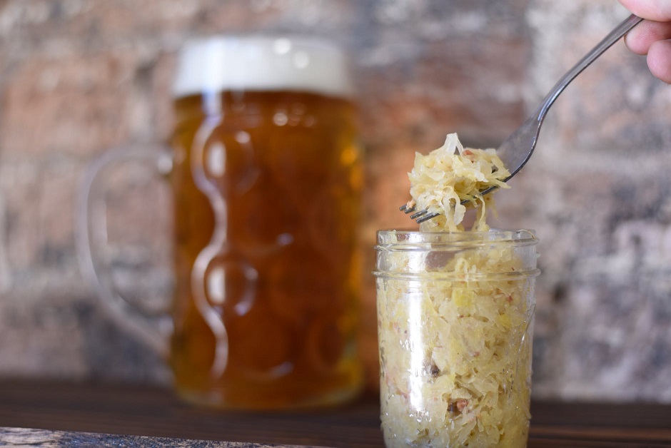 sauerkraut healthy food recipe