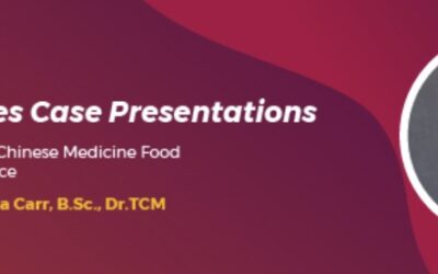 Webinar for TCM Professionals (and TCM “geeks”) About Food Cures/Nutrition