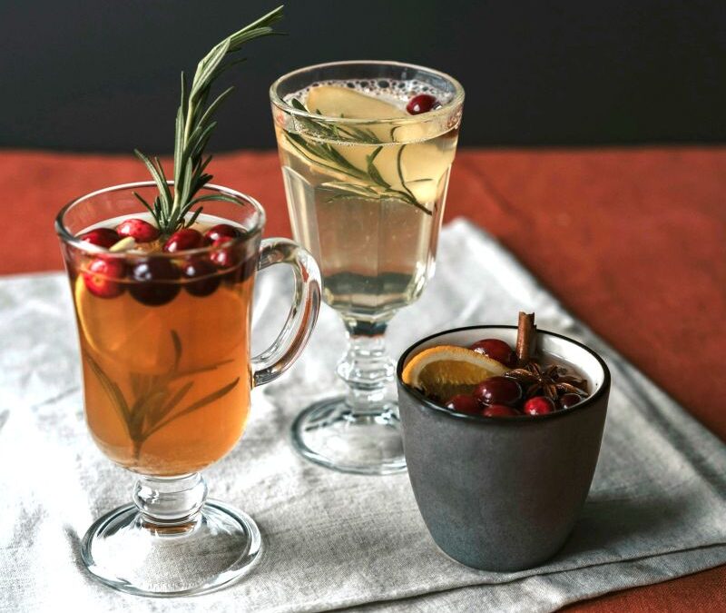 holiday mocktails healthy drinks recipe links